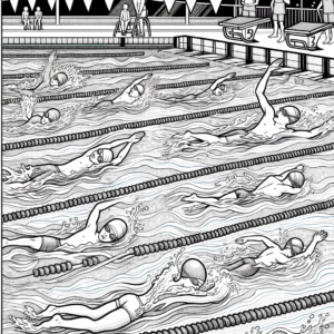 pięciobój nowoczesny - pływanie
